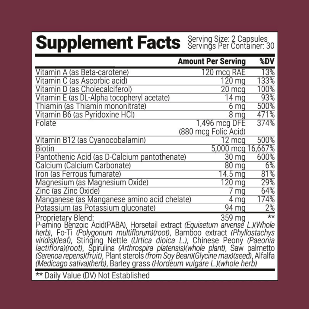 Hair, Skin and Nails Vitamins